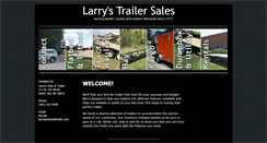 Desktop Screenshot of larrysautoandtrailer.com