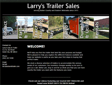 Tablet Screenshot of larrysautoandtrailer.com